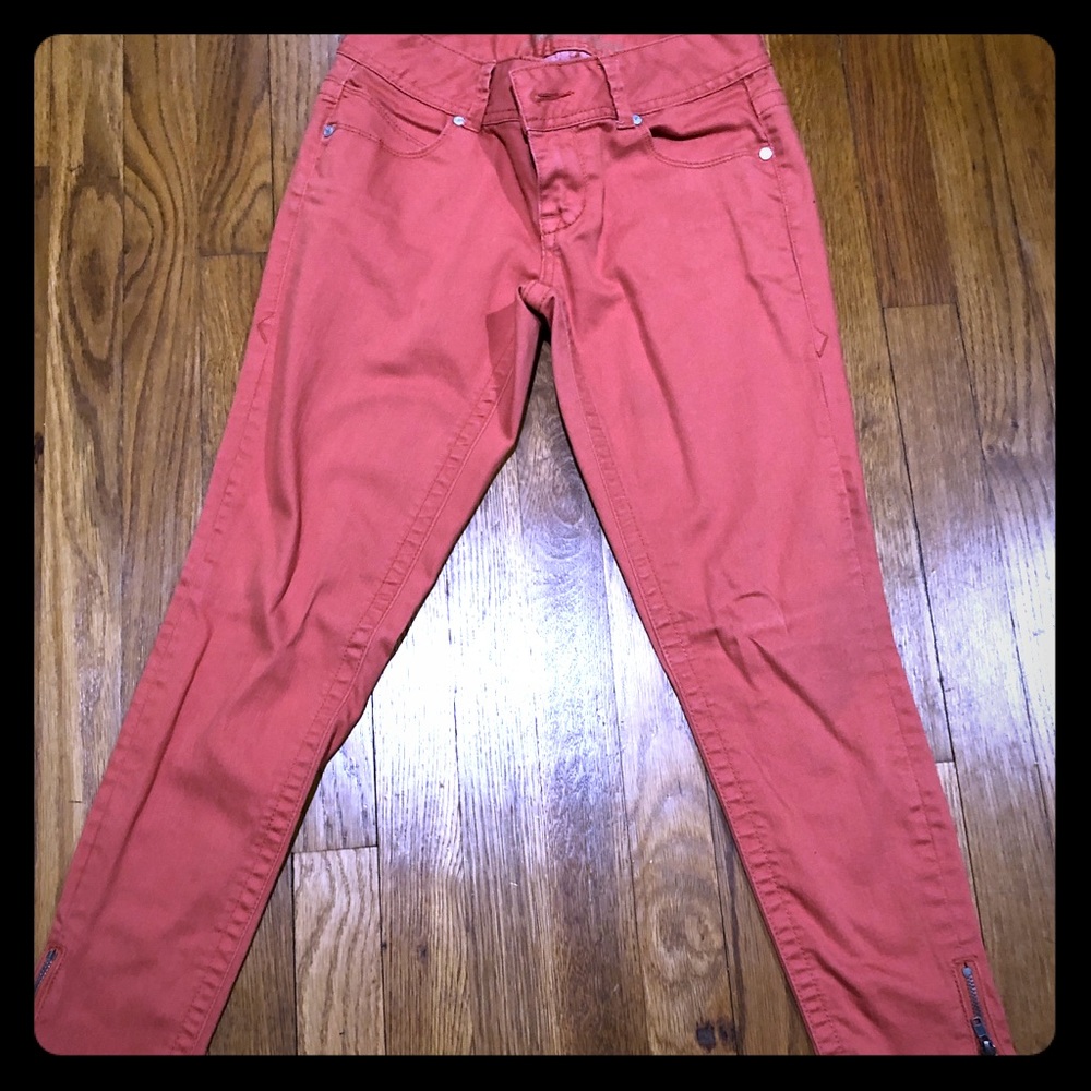 American rag burnt orange jeans